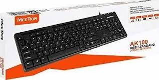 Meetion keyboard ak-100 usb english arabic _ak100