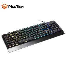 Meetion keyboard mechanical gaming mk01 east moloch rgb with arabic  _mk01